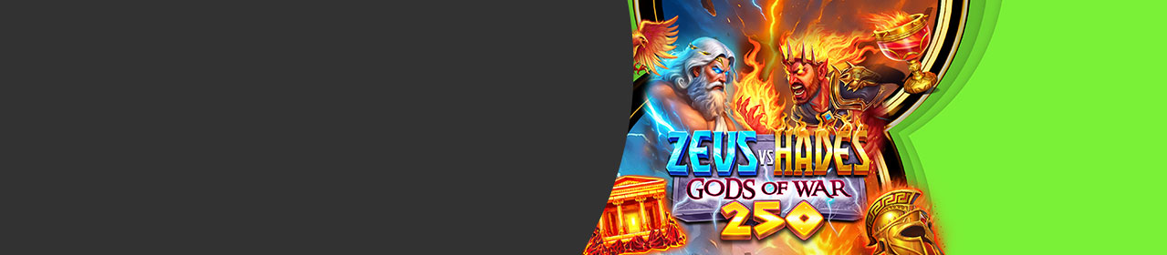 Zeus vs Hades Gods of War 250 